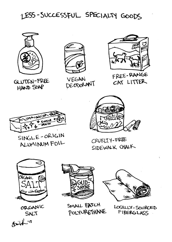 less-successful specialty goods