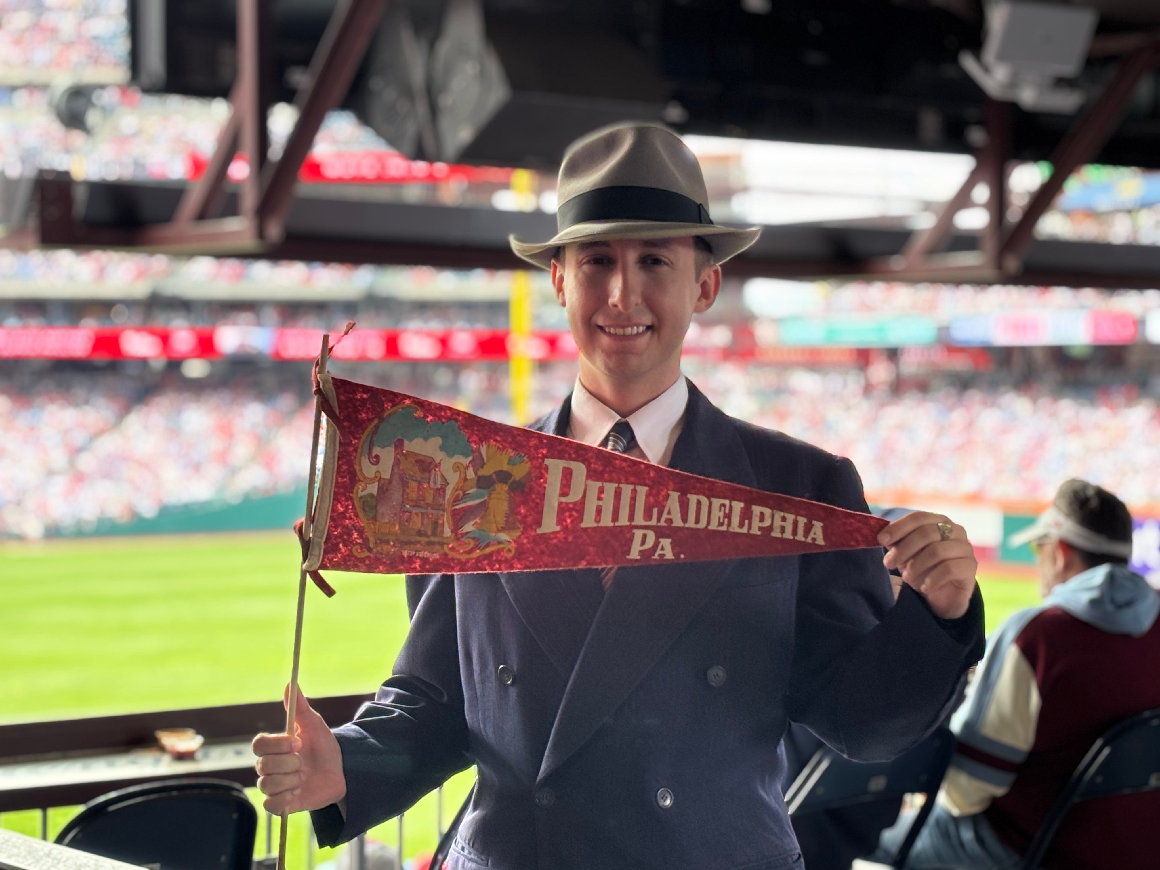 David Szathmary at the Phillies Game 6.1.25