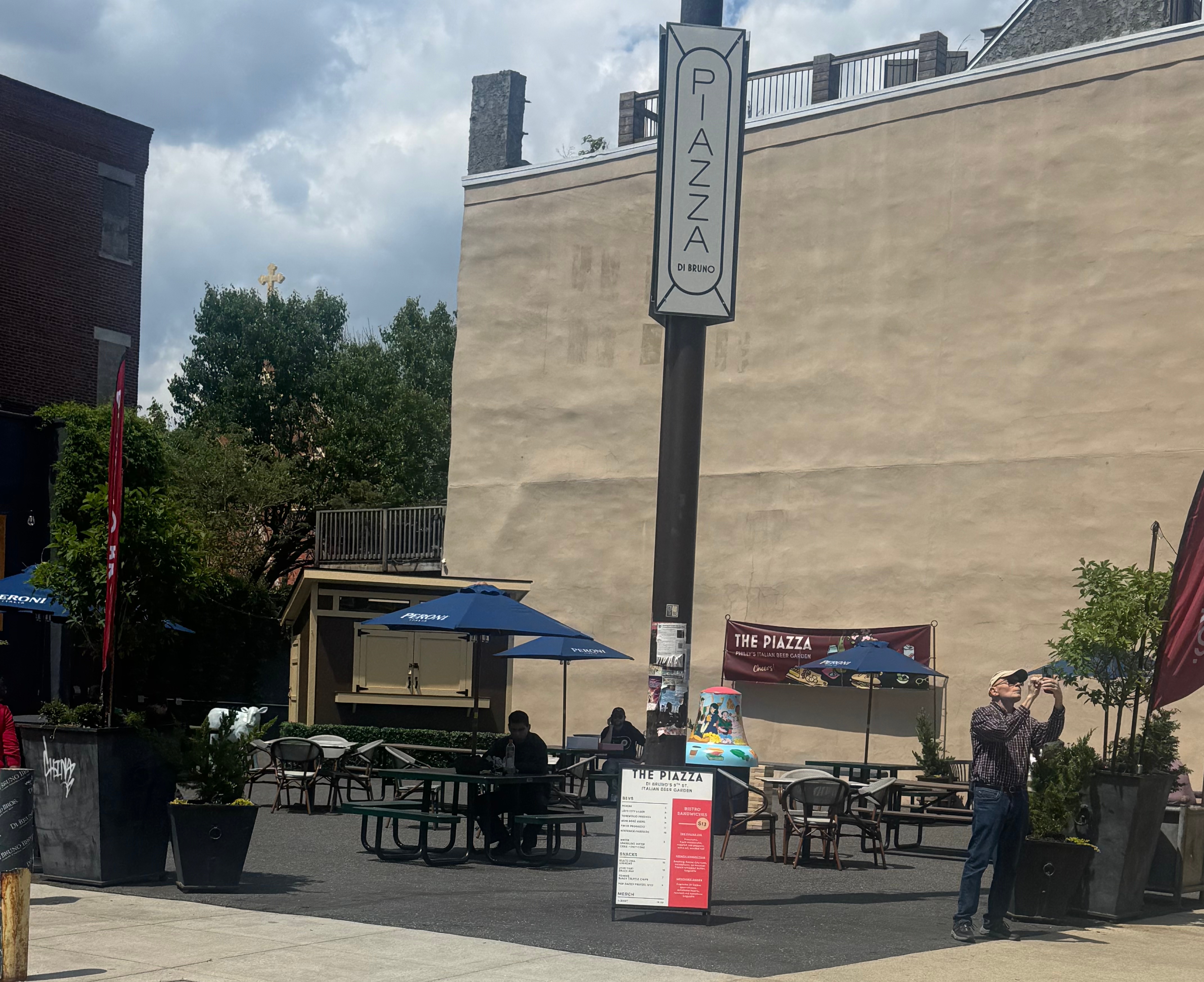 Piazza Di Bruno Brothers Beer Garden